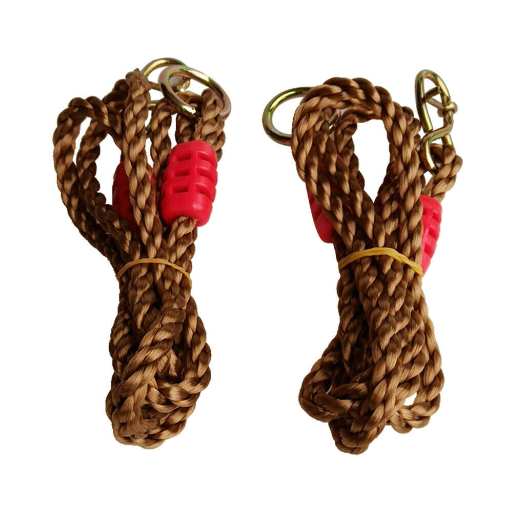 2Pcs Adjustable Nylon Swing Rope Kit STRONG Hanging Tree Strap Extension