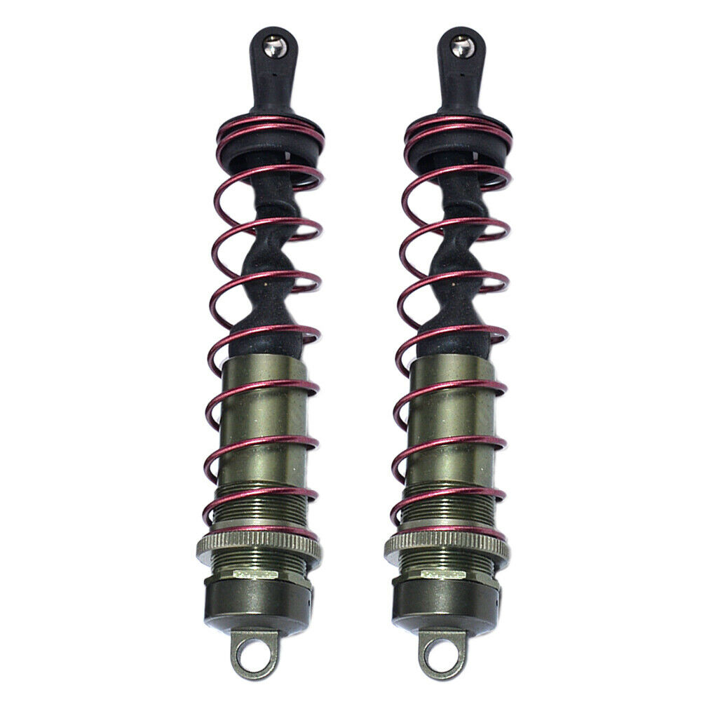 2 Pairs 1: 8 RC Car Shock Absorber Front Shock Absorbers