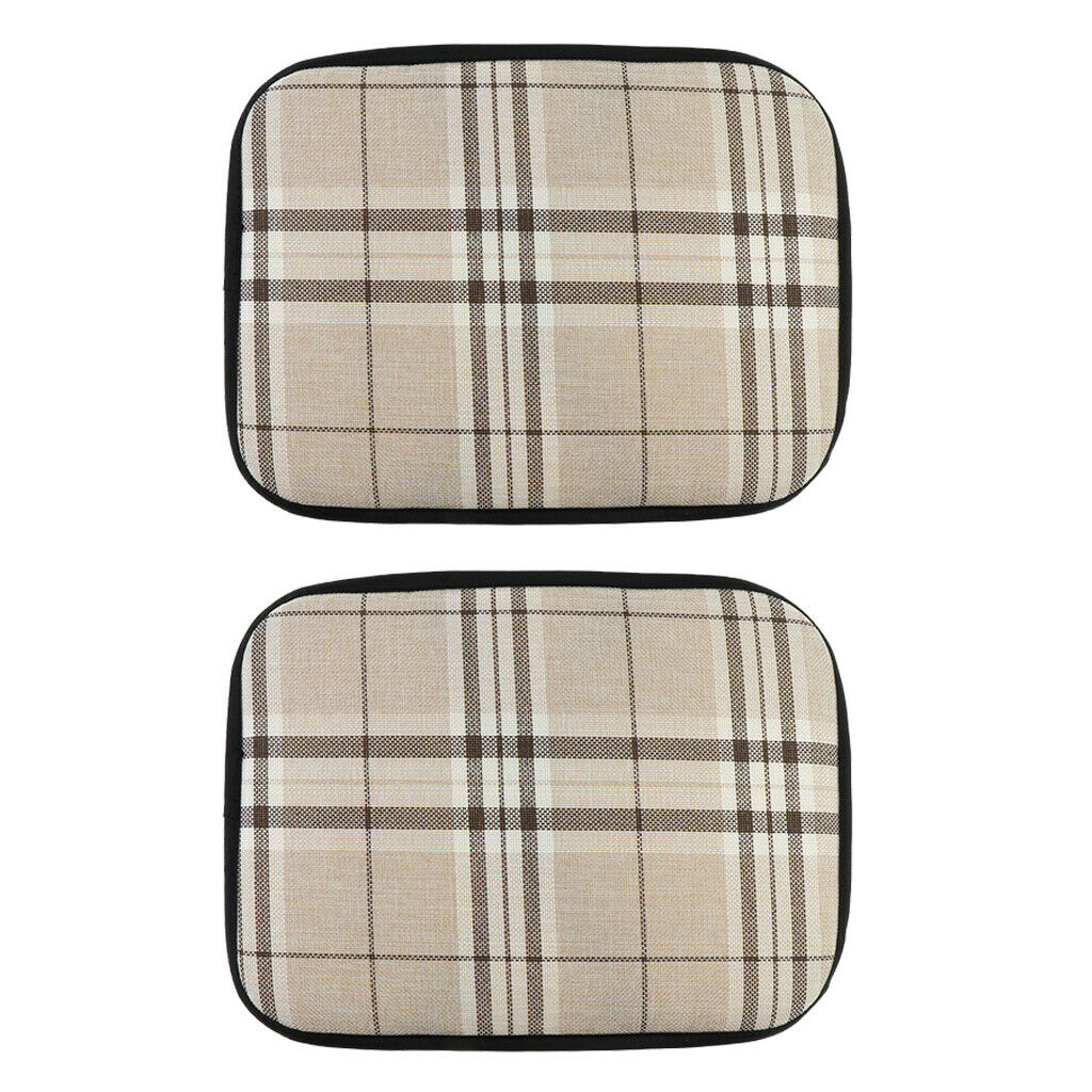 2x Padded Dining Chair Cushion,Non-Slip Autumn and Winter Student Seat Cushion