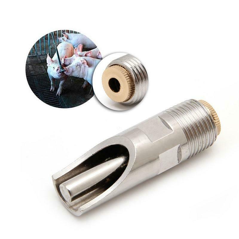 Stainless Steel Automatic Duck-Billed Pig Water Nipple Drinker Copper Cap Mouth