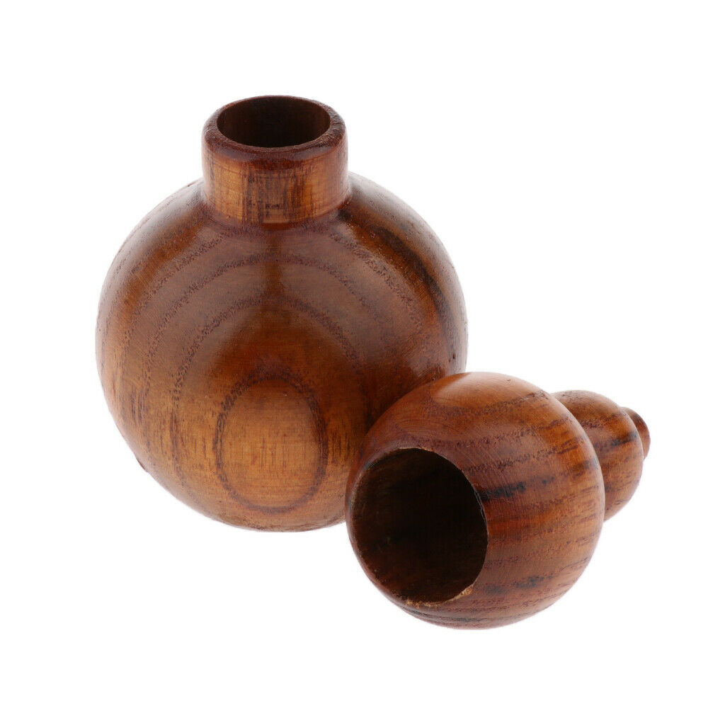 Delicate Wood Toothpick Dispenser Holder, Pocket Spices Powder Storage Organizer