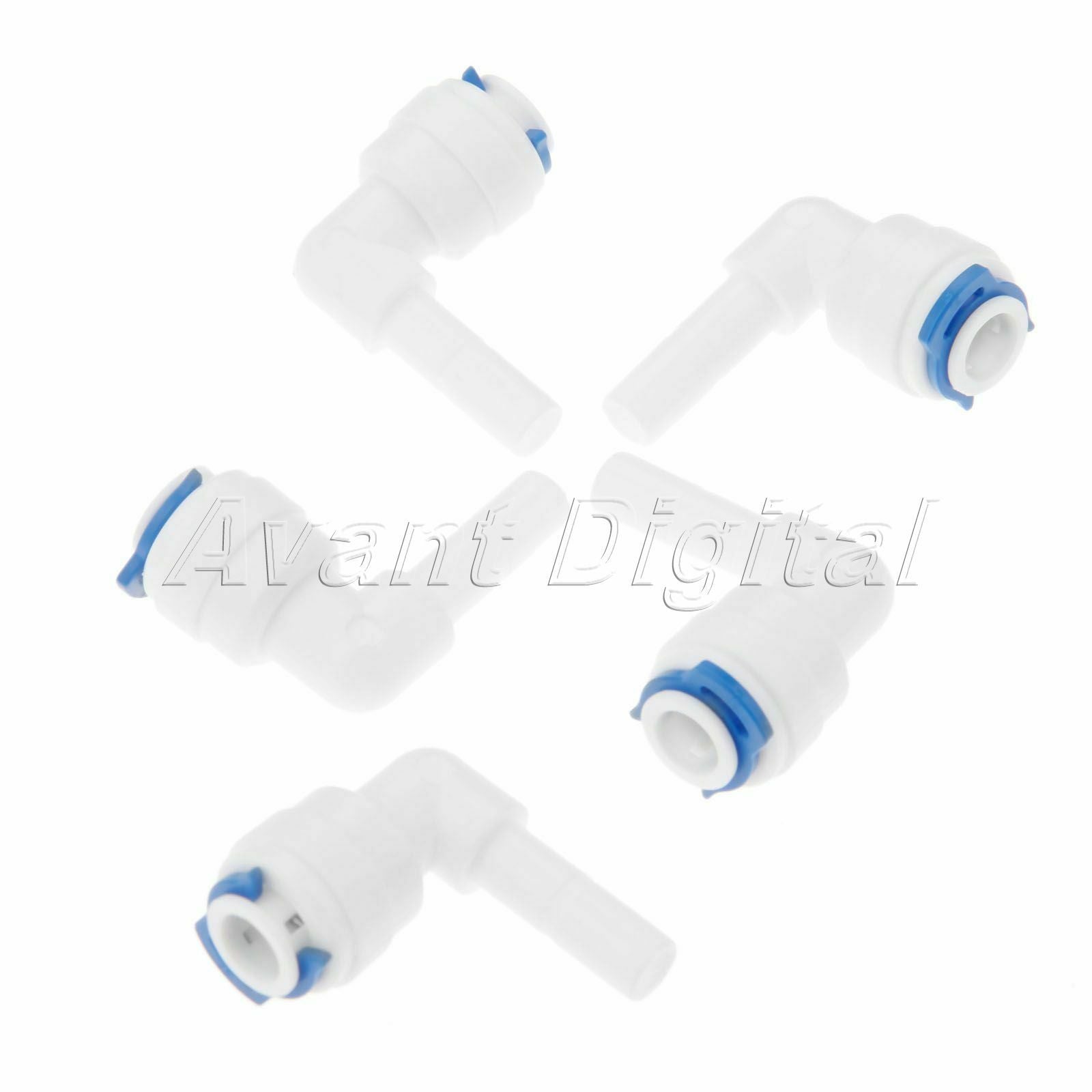 5X Elbow Water Purifiers Filters / Reverse Osmosis RO System Connector Forting