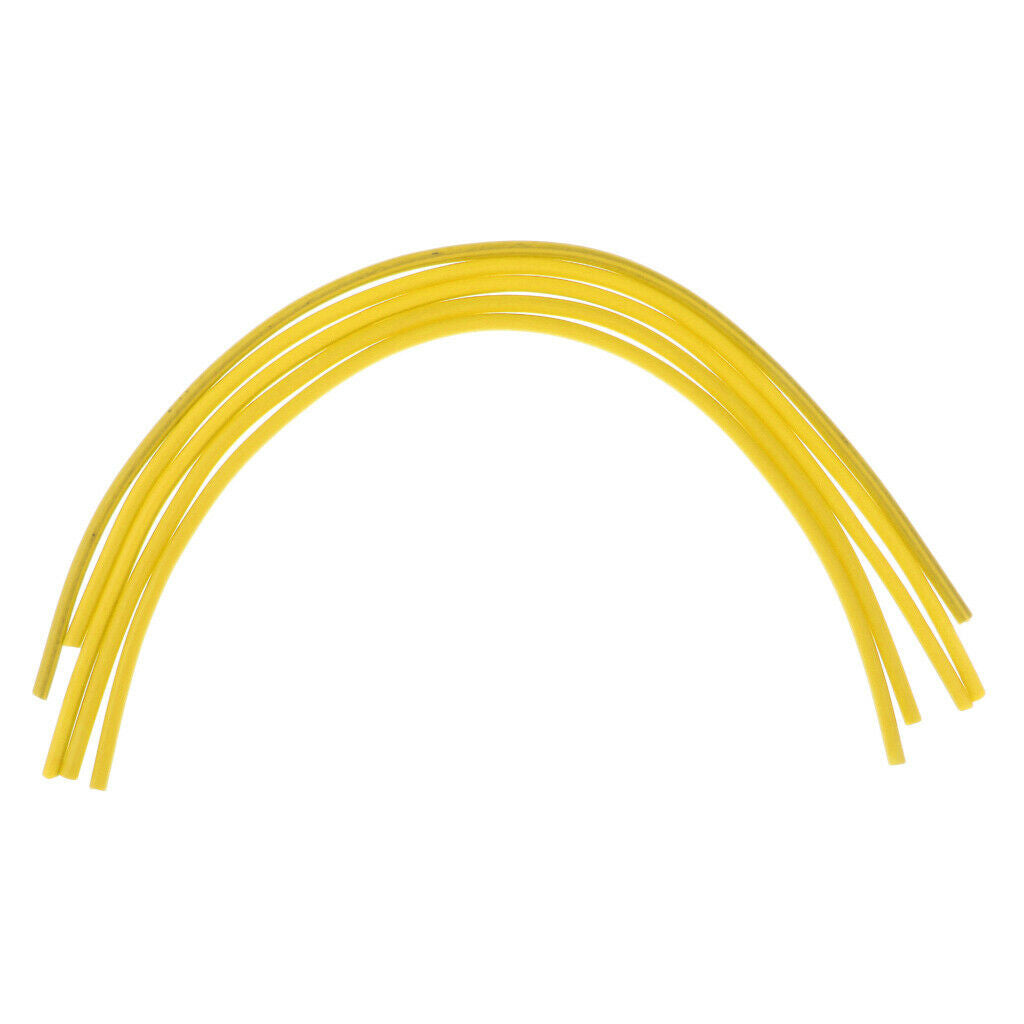 Carp Fishing Anti- Sleeves Rubber Carp Rigs Tube Hook Connector Yellow