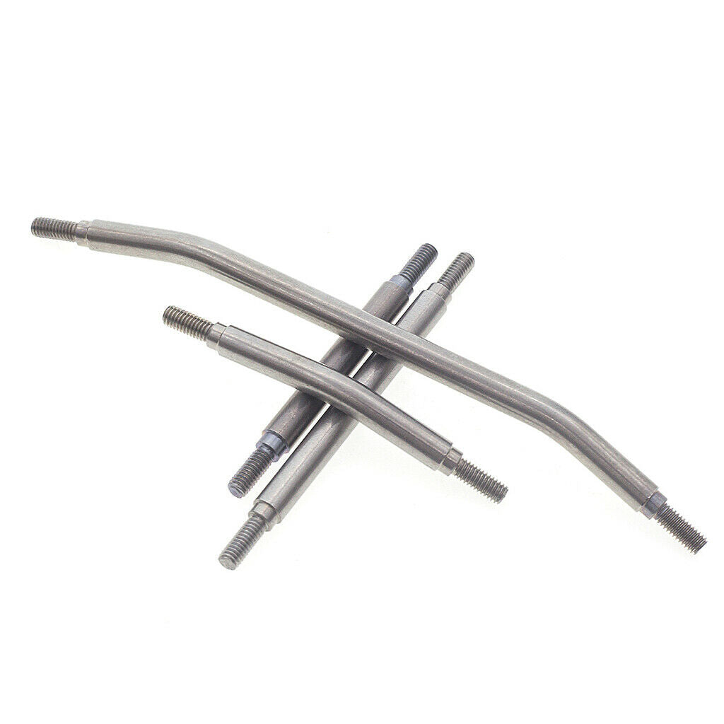 4Pcs 1/10 Metal M4 Steering Links Kit for Redcat GEN8 Crawler Upgrade Parts