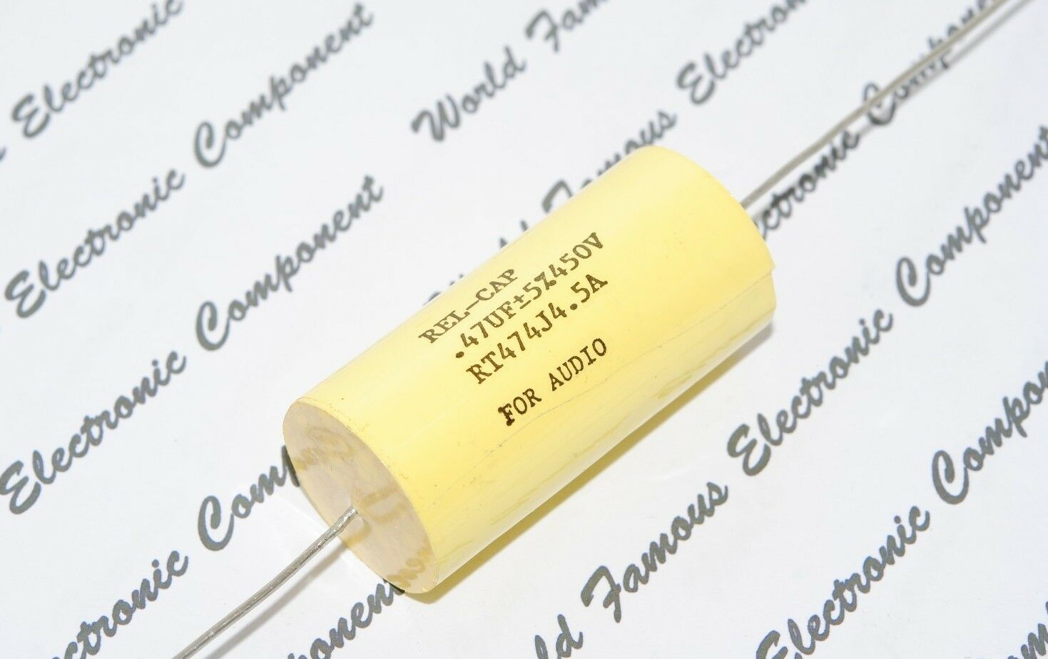 1pcs-REL-CAP RT 0.47uF (0.47µF 470nF) 450V 5%  Capacitor RT474J4.5A For Audio