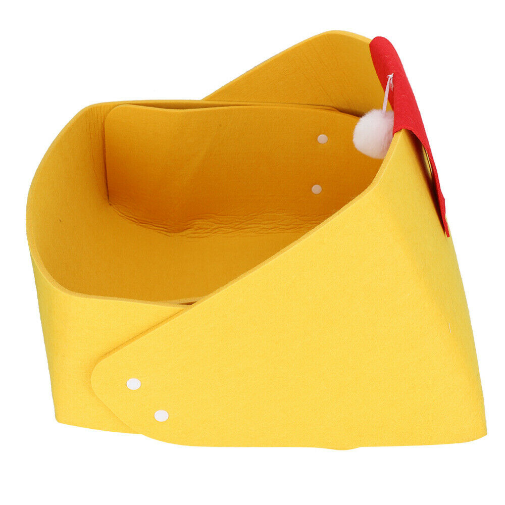 Felt Cat Sleeping Bed Kitten Nest Cushion Warm Small Dog Puppy Cave Pet Supply