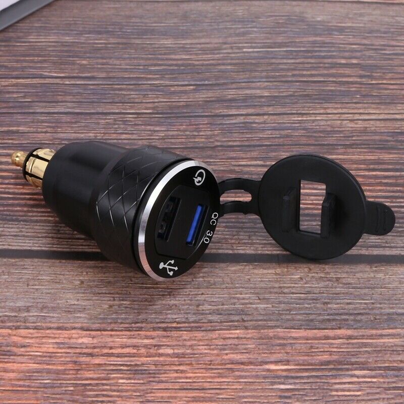 Aluminum Alloy  Charge 3.0 Dual Motorcycle Usb Charger For  Motorcycle ChargerN2