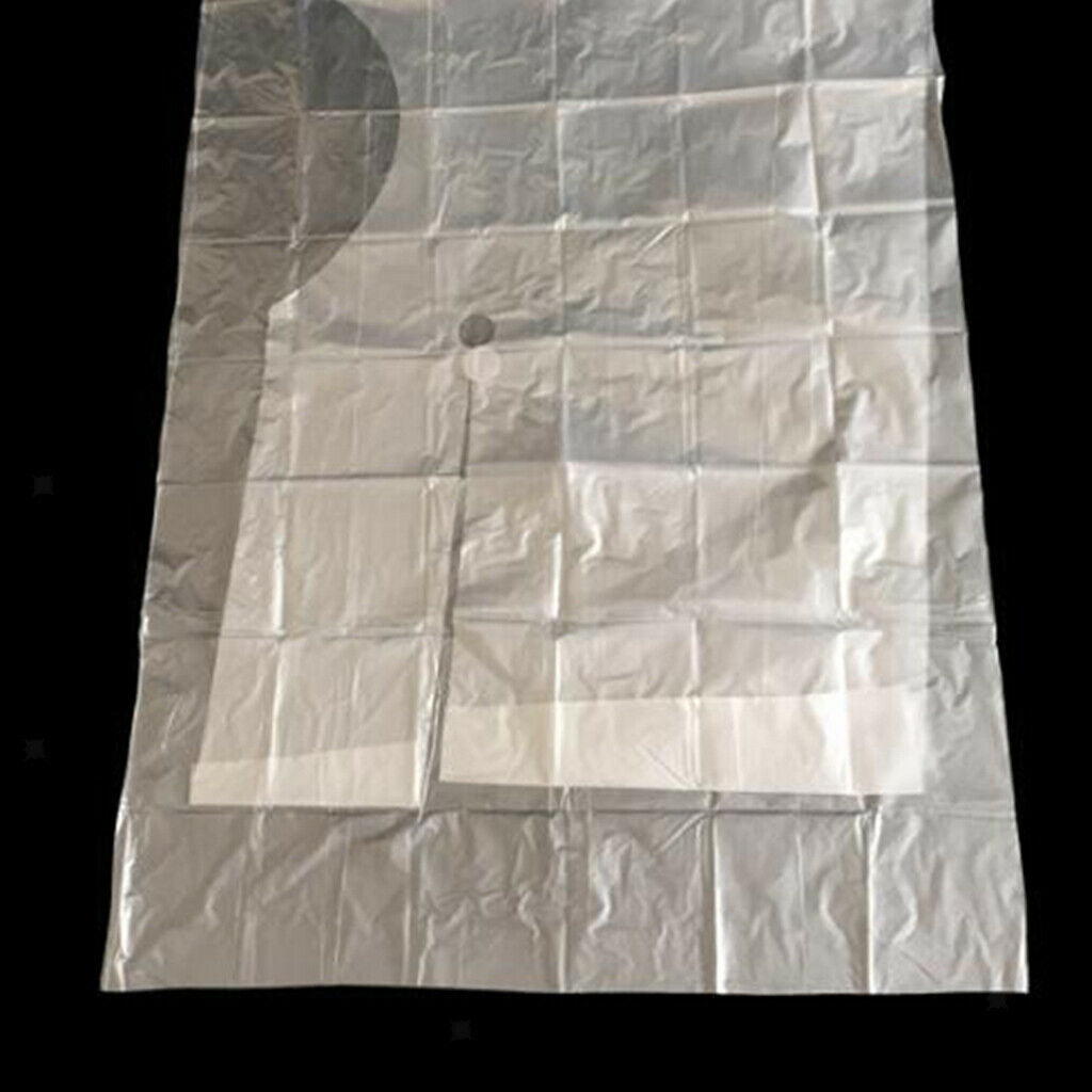 250x Disposable Hair Cutting Capes Shop Shampoo Hair Styling Bib Cloth 120x90cm