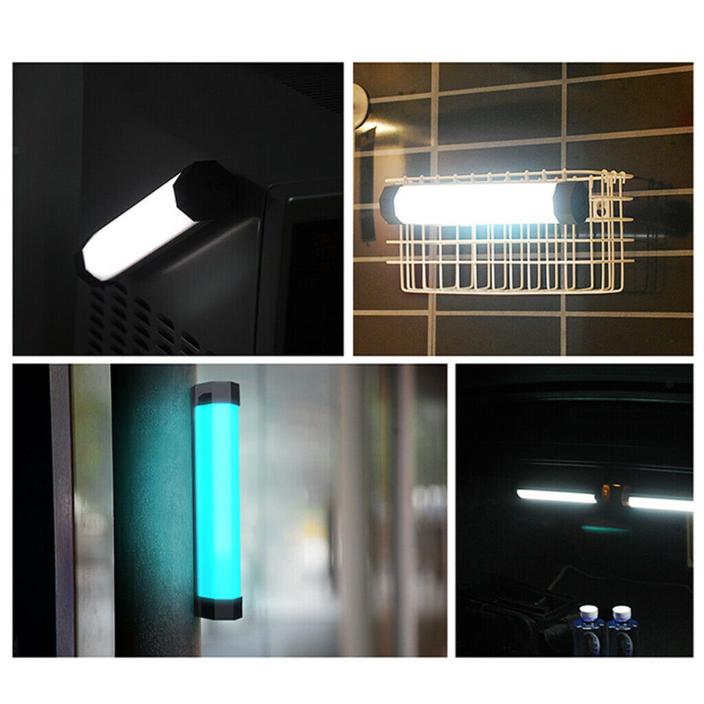 RGB LED Handheld Video Light Wand Bar Photography Rechargeable Remote Tube