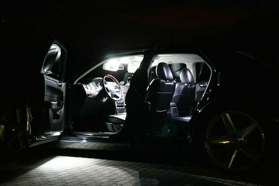 White 9 Pieces Interior LED Light Bulbs Package Fits for Mazxxda 3 2014-2017