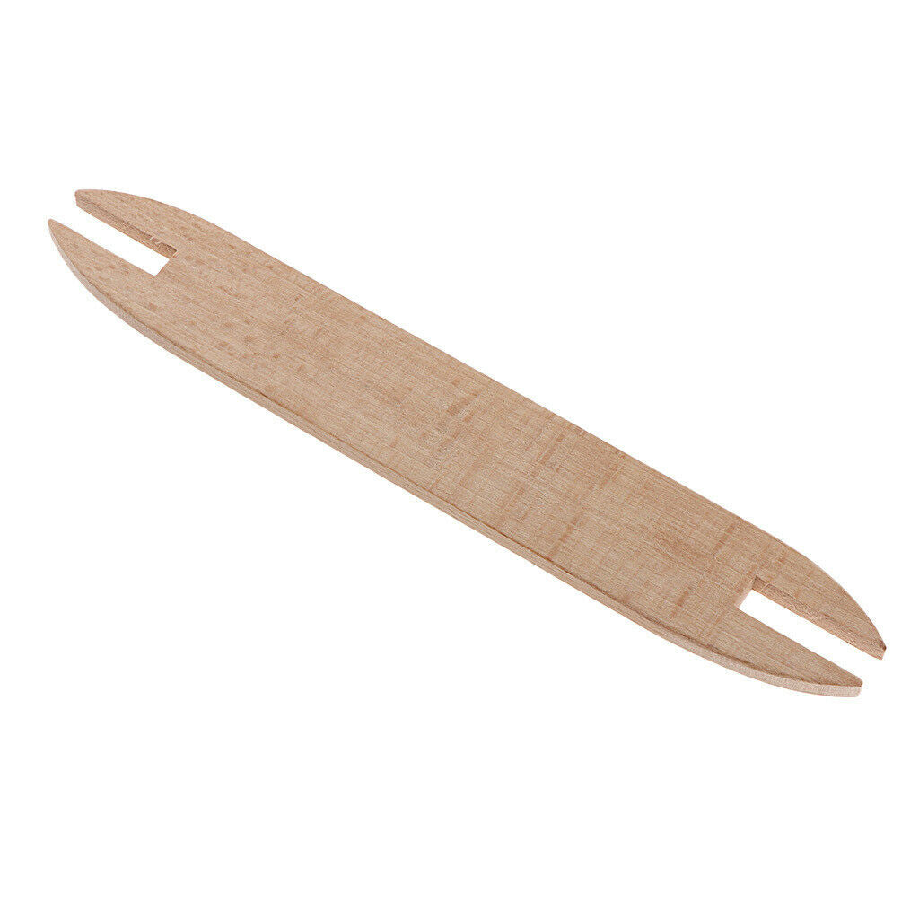 2pcs Wooden Shuttle Sticks For Knitting 6.1in (155mm) Handcrafts Parts