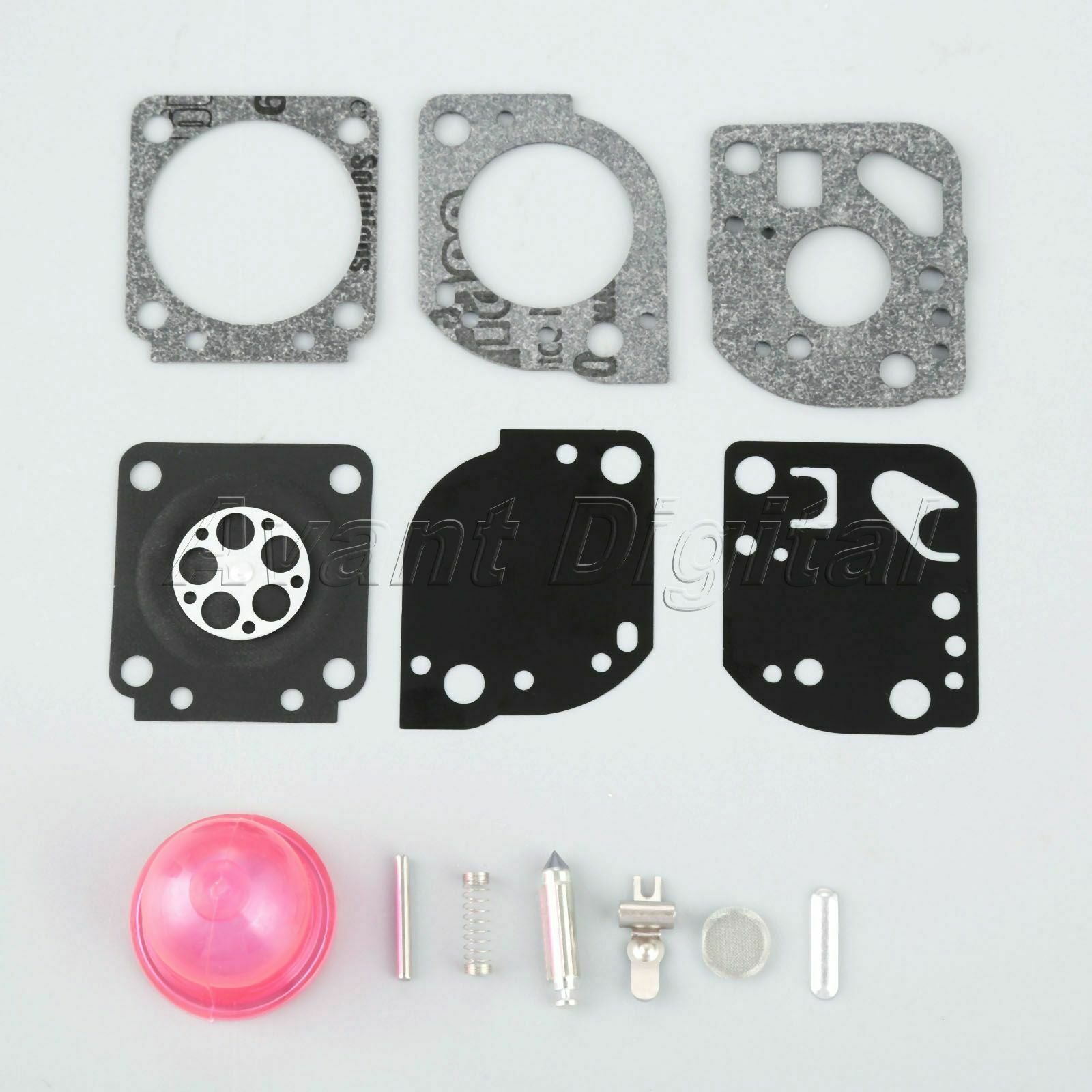 Carburetor Gasket Repair Kit For Zama RB-117 C1U-W19 PP025 PP26E PP125 Chainsaw