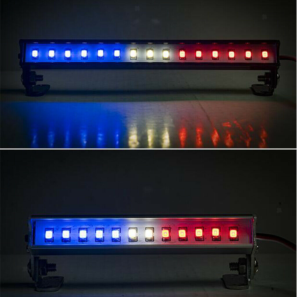 RC 15 LED 139mm Aluminum Light Bar for 1:10 1:8 Short Course Trucks TRX4 D