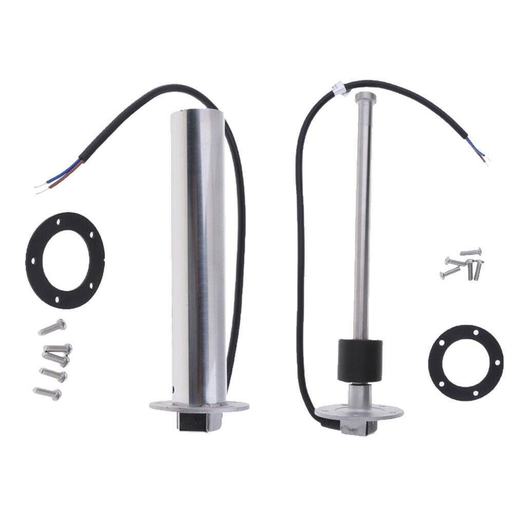 200/250mm IP67 Boat Marine Water Fuel Level Sender Car Truck Gauge Sensor, 2Set