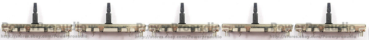5Pcs ALPS CHANNEL FADER for PIONEER DJM400 DJM500 DJM600 DJM700 DJM800 DJM5000