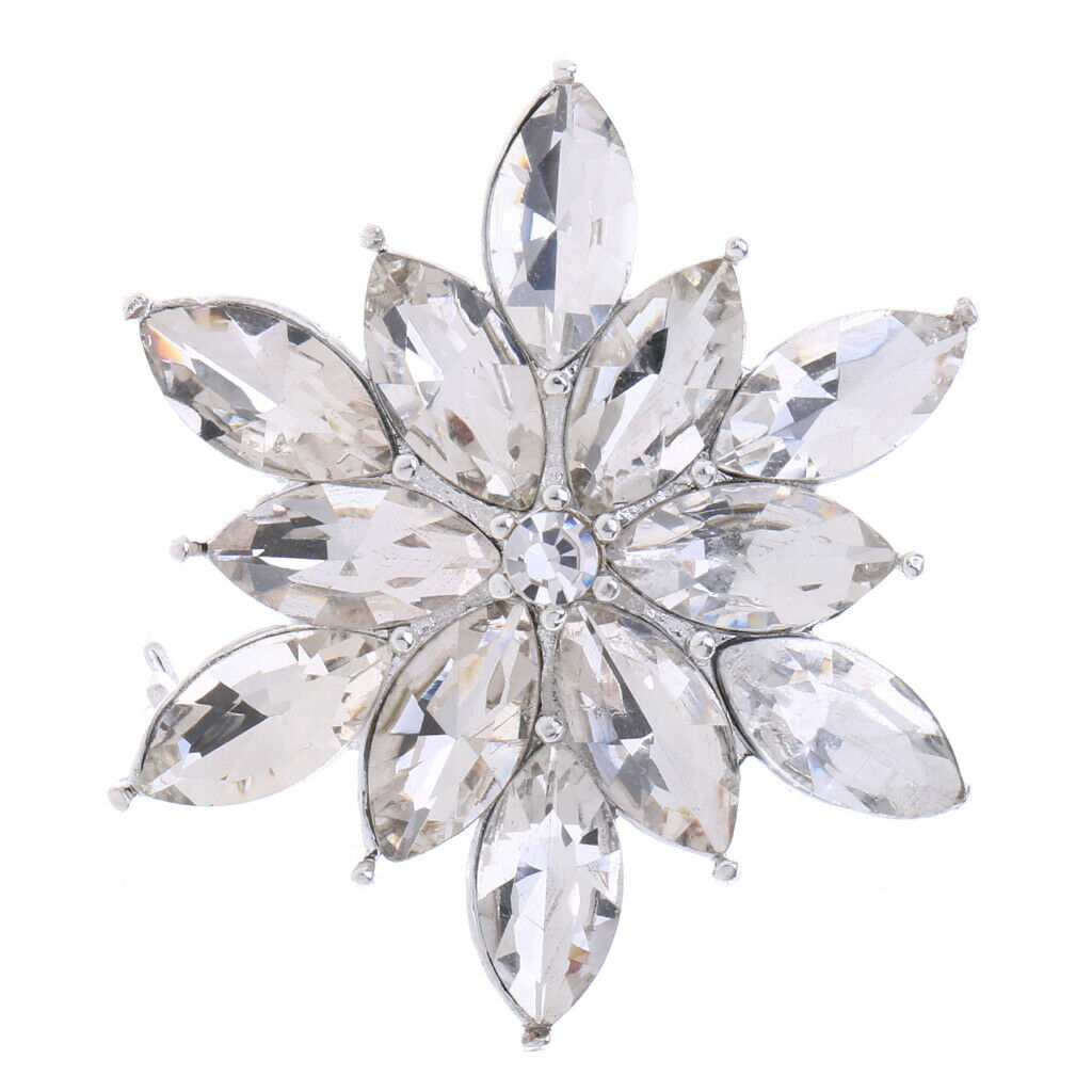 Snowflake Wedding Christmas Brooch Pin Men Women Broach Pin Jewelry