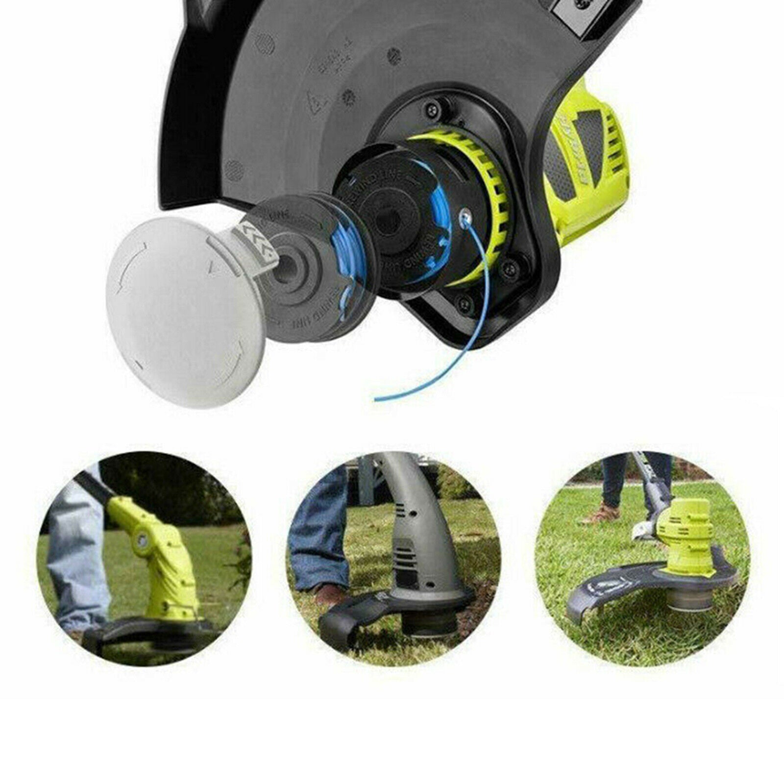 1 X Trimmer Spool Caps Cover For Ryobi 24V 40V Spool Mowing Line Cover