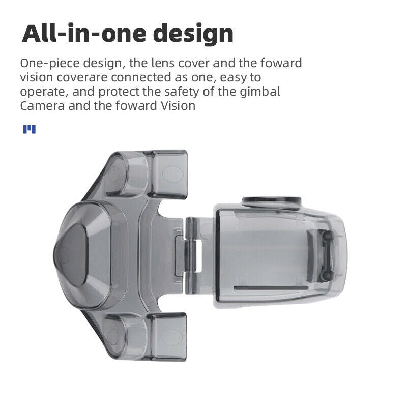 Lens down view integrated cover protective cover For DJI FPV drone, Dust cover