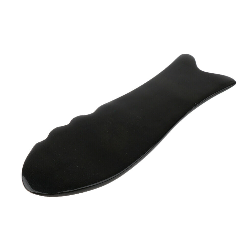 Smooth   Shaped Gua Sha Board Women Facial Eyes Scraping SPA Massage