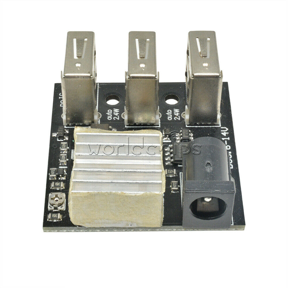 MiNi 3 USB Charging Modu 9V/12V To 5V 8A USB Power Bank Step-Down Boost Module