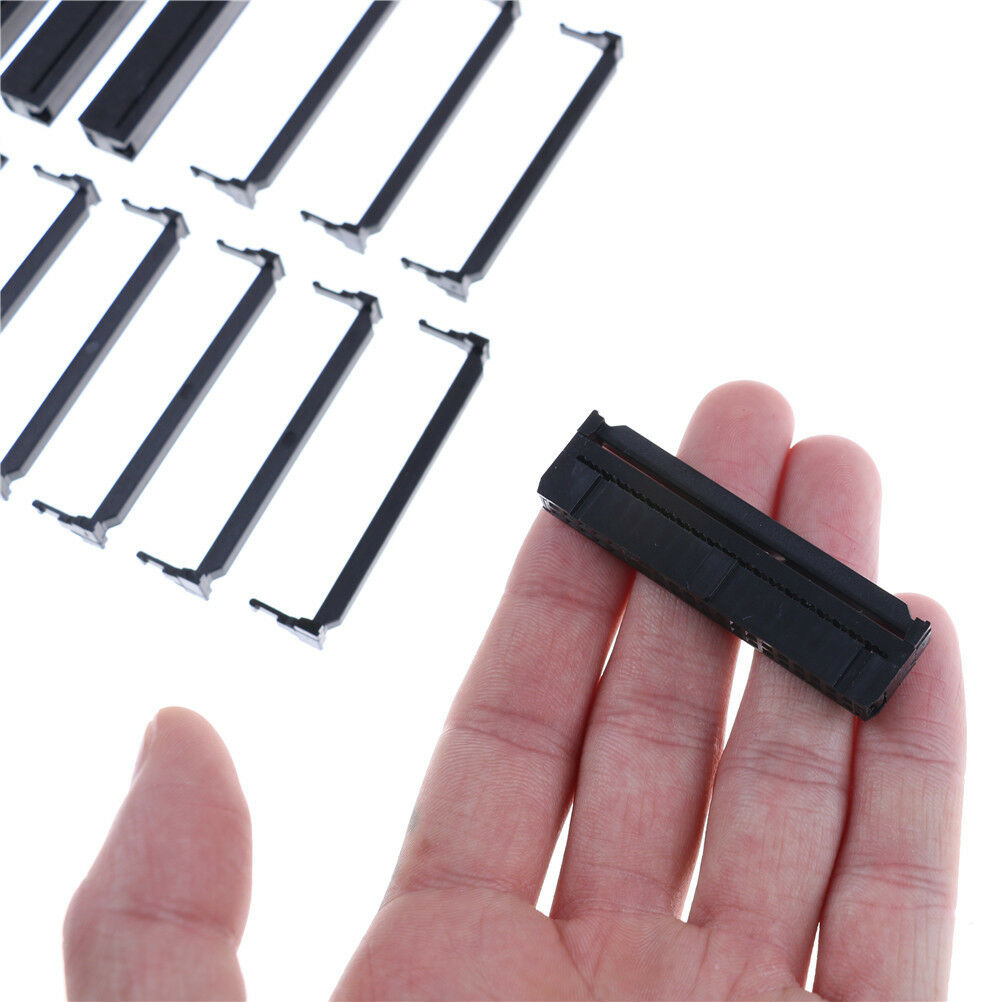 10Pcs FC-40P Dual Row 40 Pin IDC Socket Connector Female Header XjSJCA