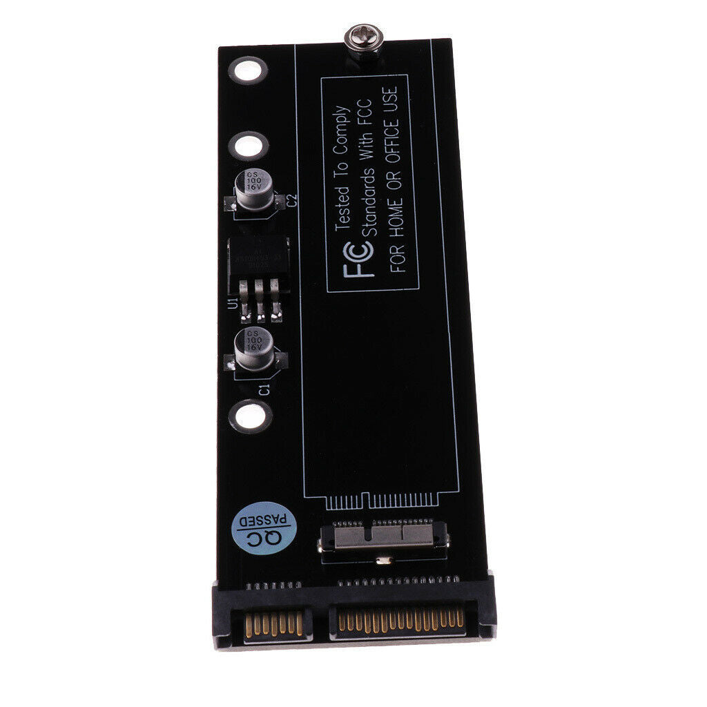 2Packs 6+12pin SSD to 22Pin SATA Adapter Card for 2010 2011 MacBook Air