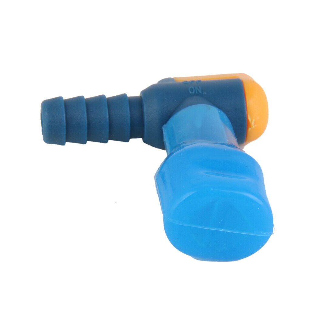 Universal Hydration Pack Bite Valve Piping Nozzle Right Angle for Camping