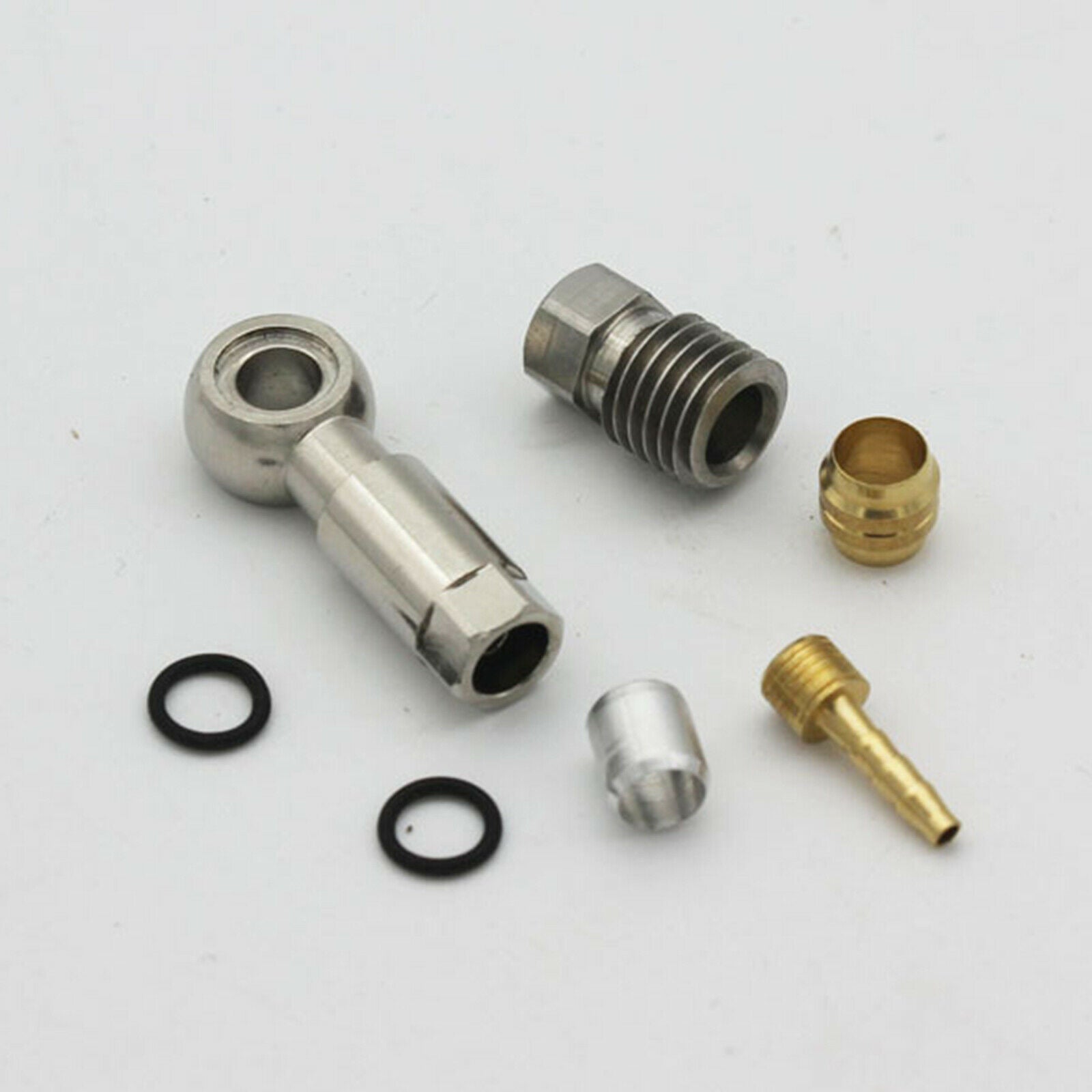 Bicycle Hydraulic Brake Hose Adapter Connecter Olive And Connecting Insert Cable
