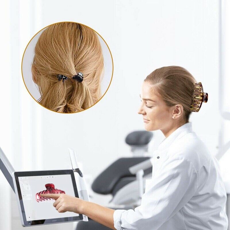 6Pcs/Lot Large Hair Claw Clips Hair Clips for Women Colorful Hair Claws for D1Y5