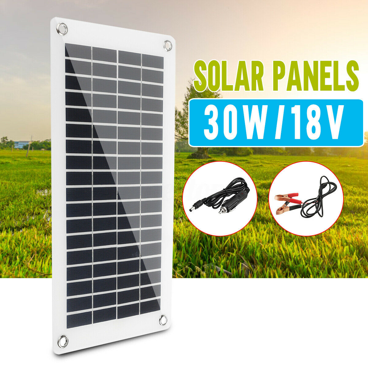High Efficiency Solar Panel Battery Charger for RV Caravan Boats Hom ï¼E ï¼VD â˜ª