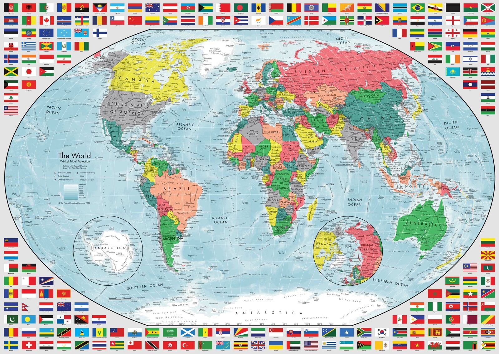 15253 Ravensburger Portrait of the Earth 2 Jigsaw Puzzle 1000pc Age 12 Years+