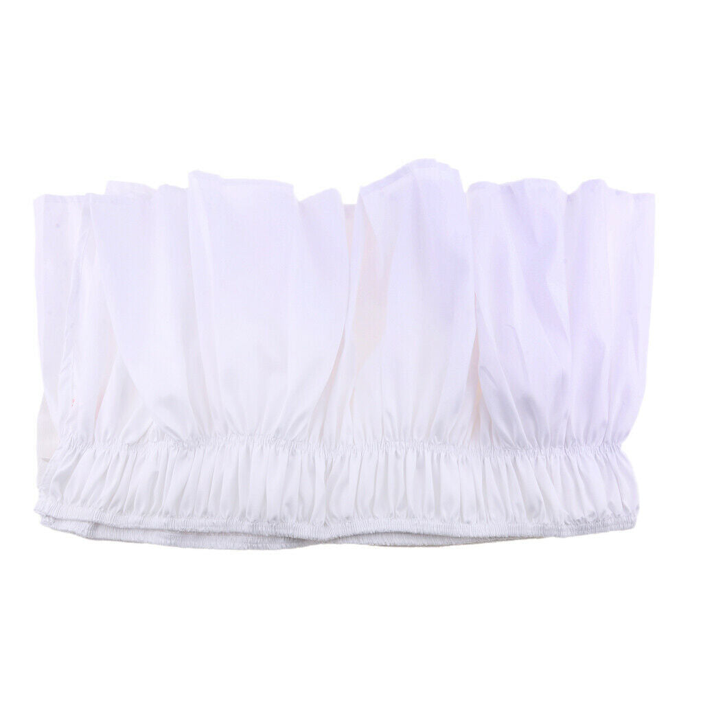 pure color elastic band bed skirt bed apron 180cmx200cm+38cm White