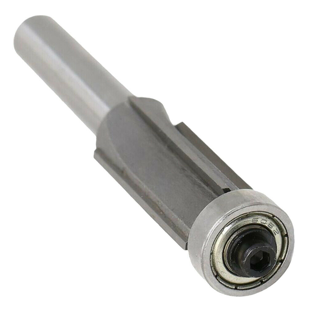 8mm Woodworking Milling Cutter Slotting Cutter with Bearing Trimming Tool