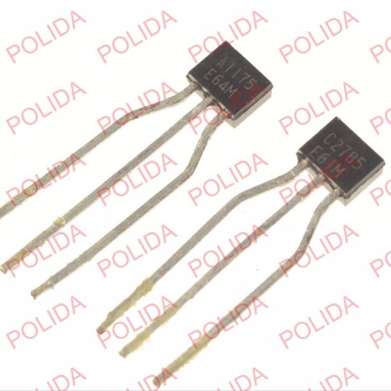 5pairs OR 10PCS NEC TO-92S 2SA1175-E/2SC2785-E 2SA1175/2SC2785 A1175/C2785