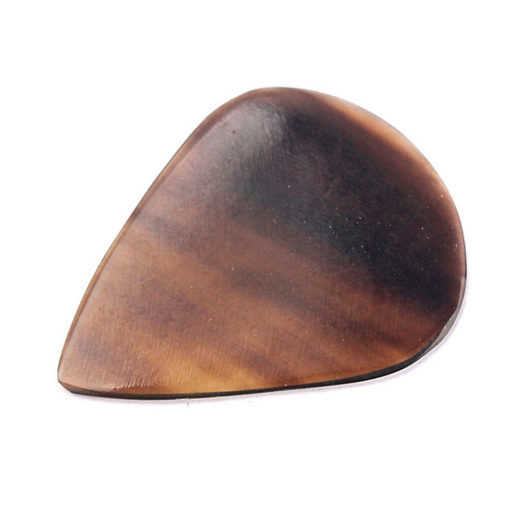 10PCS Guitar Picks Horn Plectrum for Bass Banjo Mandolin String Instrument