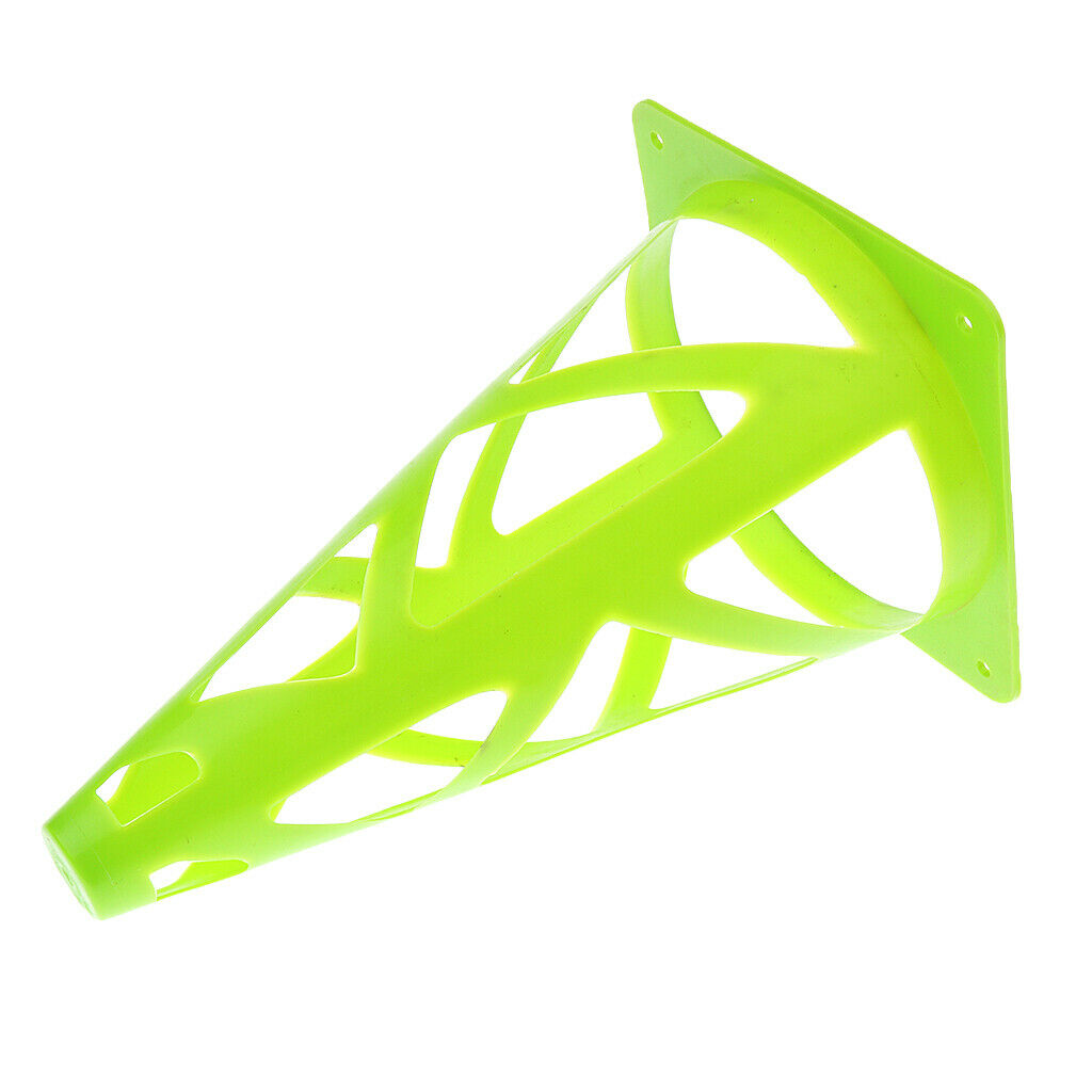 5Pcs Traffic Safety Sports Football Soccer Skating Game Cones 9" - Green