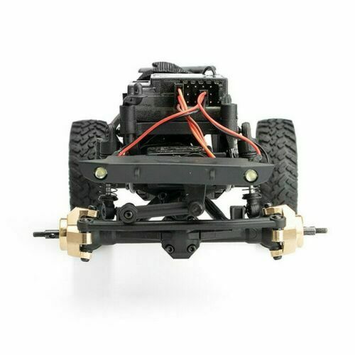 2021 2pcs Brass Steering Knuckle Set For Axial SCX24 90081 RC Car Upgrade Spare