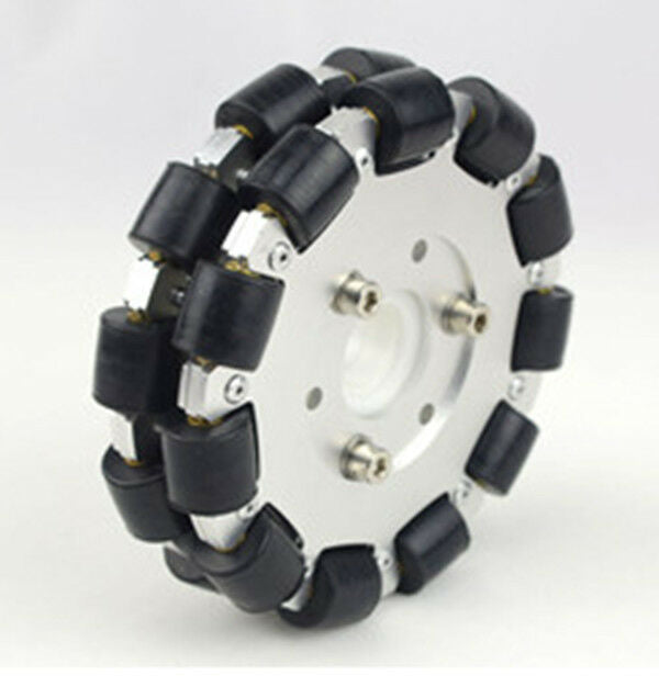 5 Inch 127mm Aluminum Alloy Omni Wheel for DIY Arduino/Robocon Robocup