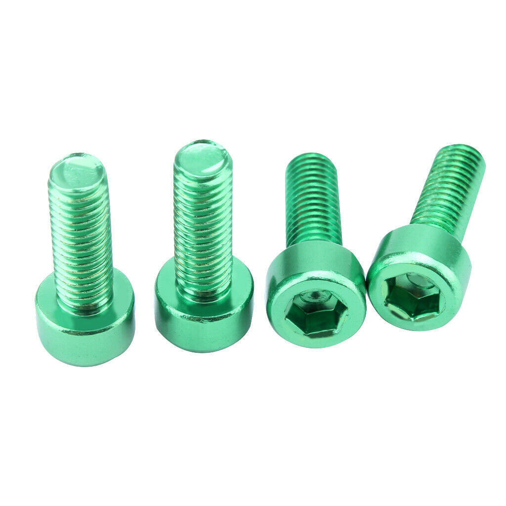 16x Bike Water Bottle Cage Holder Bolts Screws Durable Bicycle Accessory