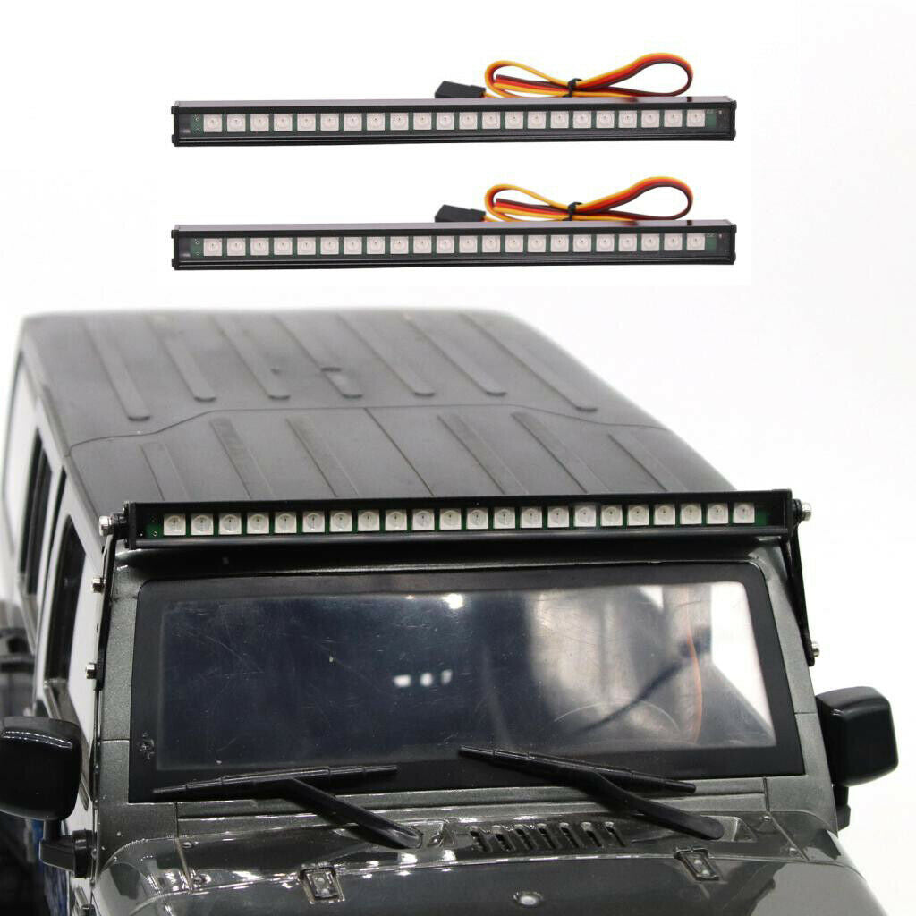 22LED 153MM 1/10 RC Crawler Led Dome Light Bar for TRX4 SCX10 90046 90047