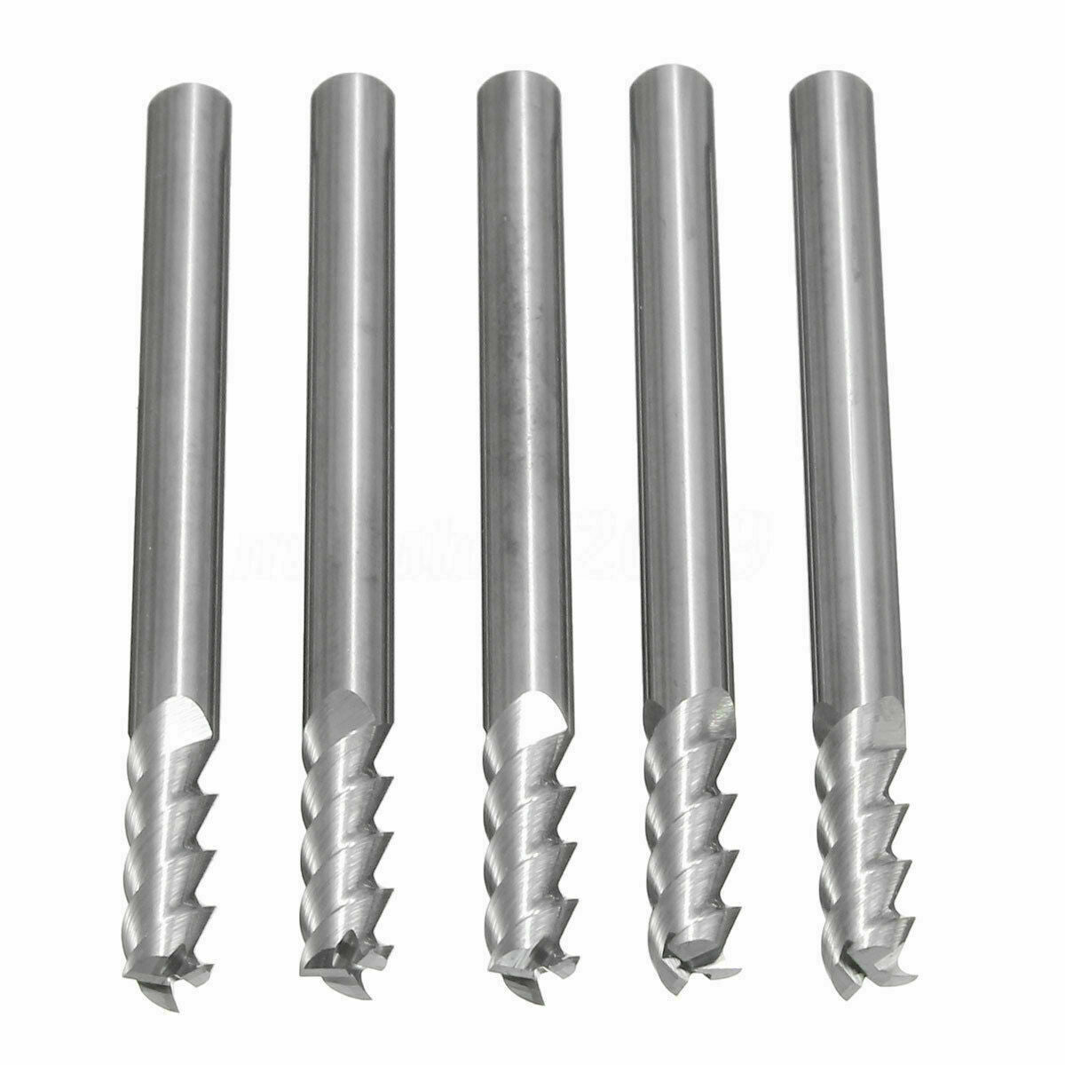5pc 4MMx50MM HRC45 3 Flute Carbide aluminum End Mill CNC Milling Cutter Bit Tool