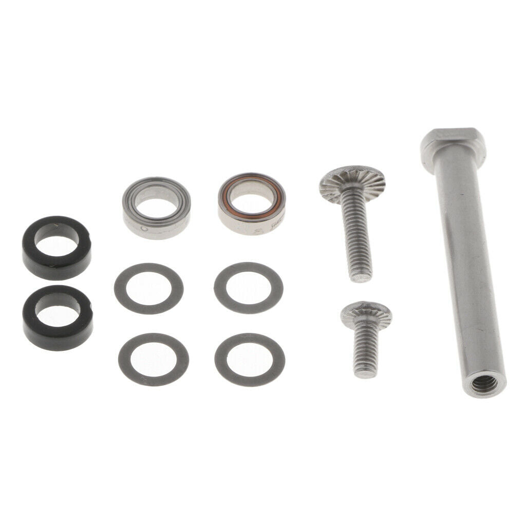 1 Set Fishing Reel Handle Knob Component Parts with Bearings, Washers, Screw