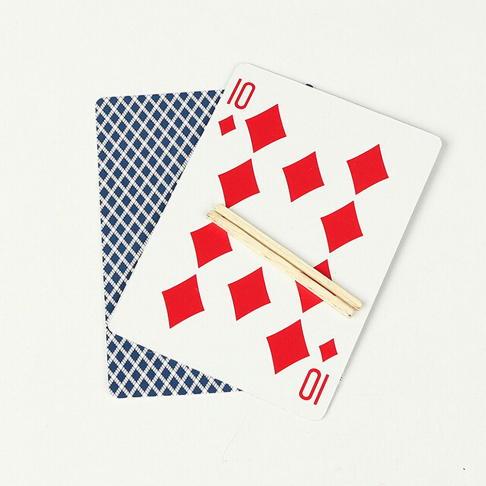 New Air Floating Magic Match Card Close-Up Magician Trick Props Show B HbMOT KX
