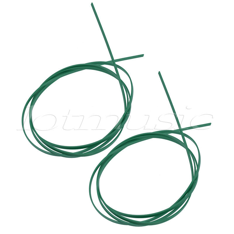 Guitar Binding Purfling Strip for Guitar Body Project Green 1650x2x1.5mm 2 Pcs