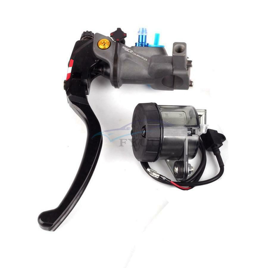1PC 22MM Universal CNC Aluminum Alloy Motorcycle Brake Master Cylinder-Left Side