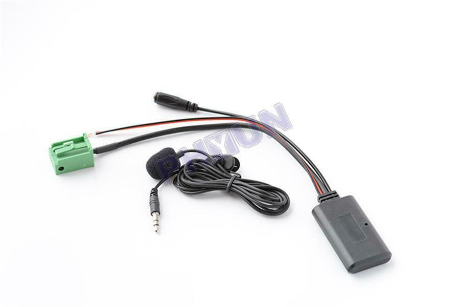 Car Aux Music Cable Adapter w/ MIC For Mercedes CLC SLK SL 2008 Comand NTG 2.5