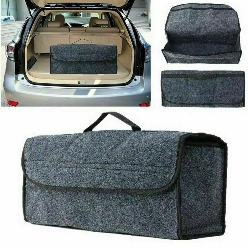 Car Seat Back Storage Bags Organizer Felt Bag Travel Case Holder Big Pouch NR9