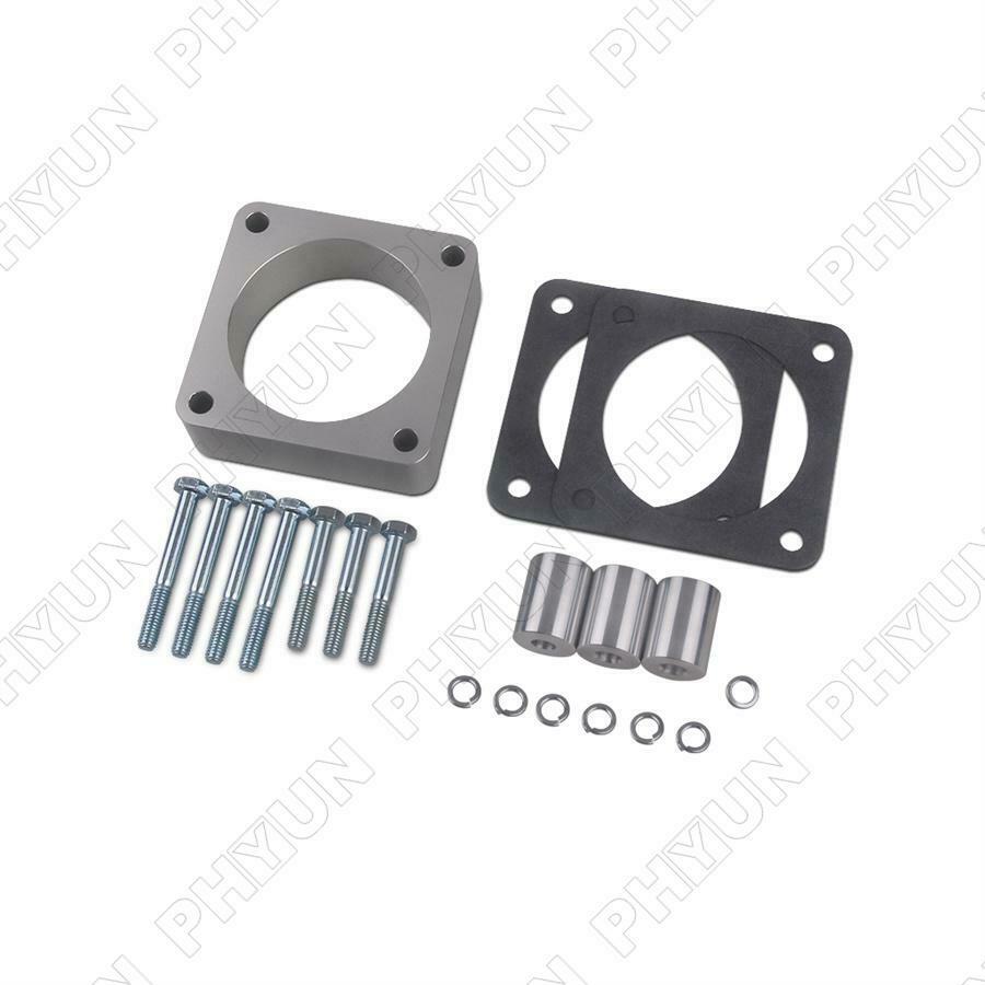 4 Bolt Throttle Body Spacer Kit For Jeep Cherokee Comanche Wrangler TJ YJ LJ 4 L