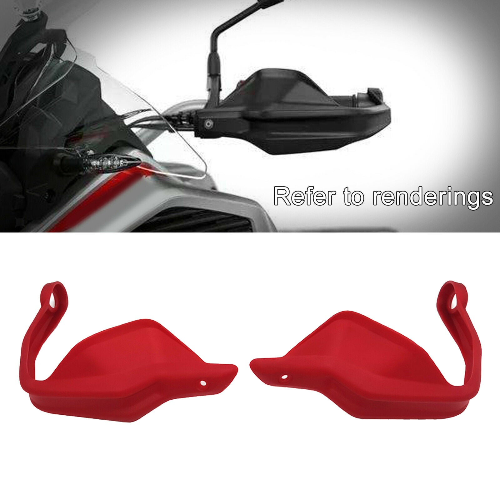 Dirt Bike Handguard Replacement for BMW R1200GS LC ADV 2013-2018 Red