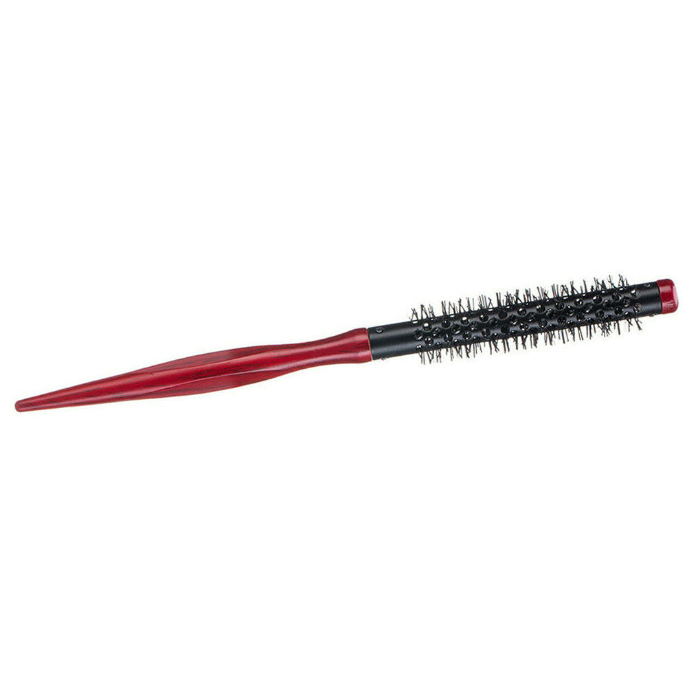2pcs Small Round Hair Brush Ceramic Thermal Barrel Brush for Hair Styling Blow